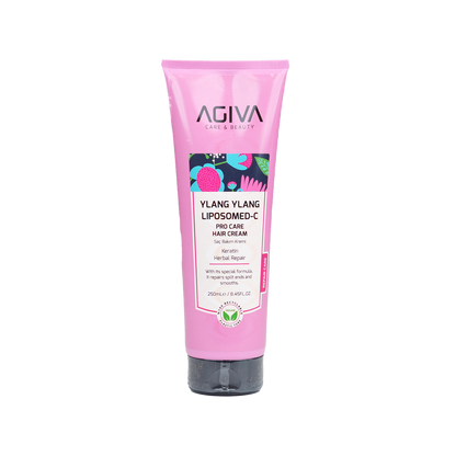 Agiva Ylang Ylang Lıpozom C Pro Care Hair Cream 250ML by Agiva - Sustainable Living
