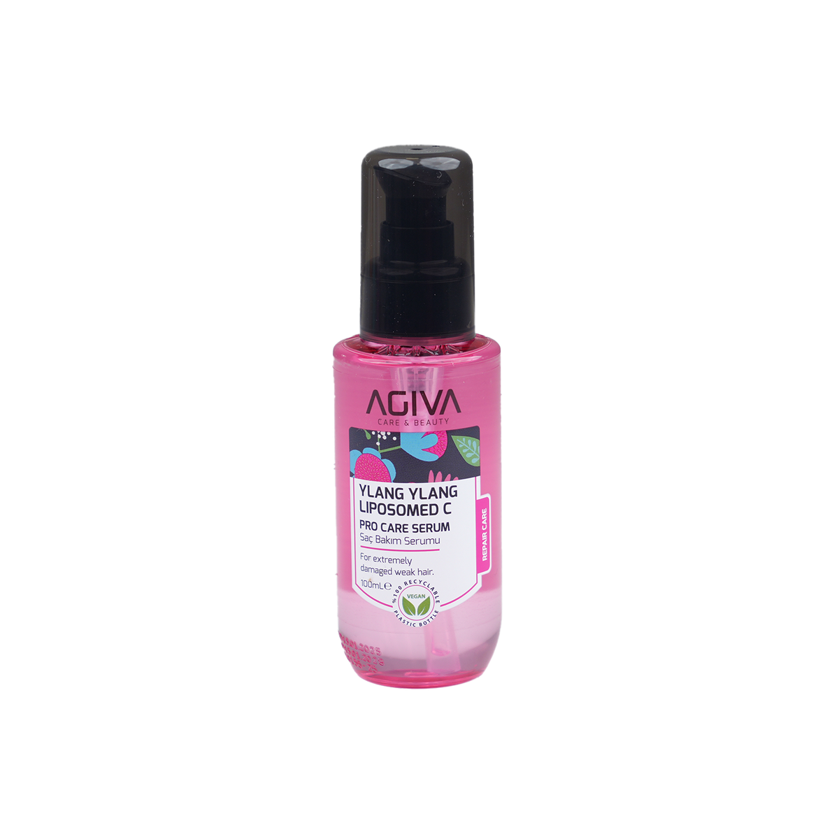 Agiva Ylang Ylang Lıpozom C Pro Care Hair Serum 100ML by Agiva - Sustainable Living