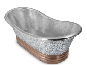 MIRAGE Antique Copper Mosaic Bathtub  - Eco-friendly - Sama Homes