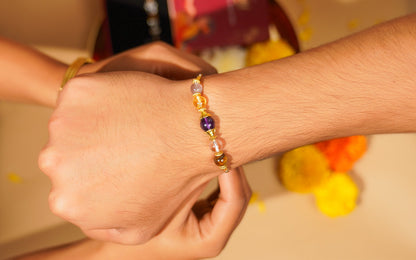 Designer Rakhi Bracelet – Chakra Rakhi for Brother by SAMAHealing - Sustainable Living (View 3)