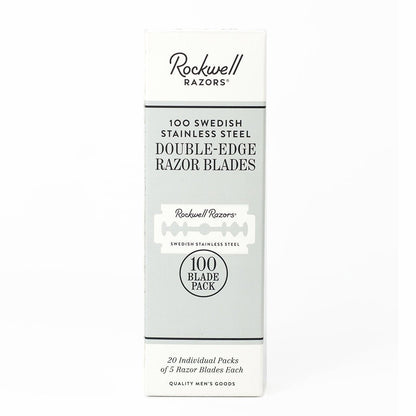 Rockwell Double-Edge Blades - 100-Pack by Rockwell - Razor Blades