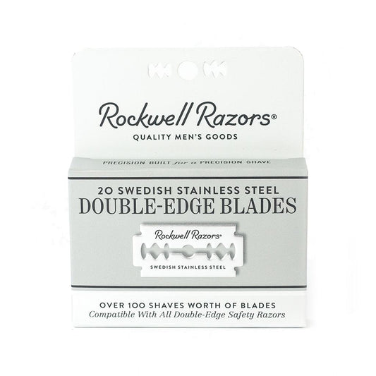 Rockwell Double Edge Blades - Package Of 20 Blades