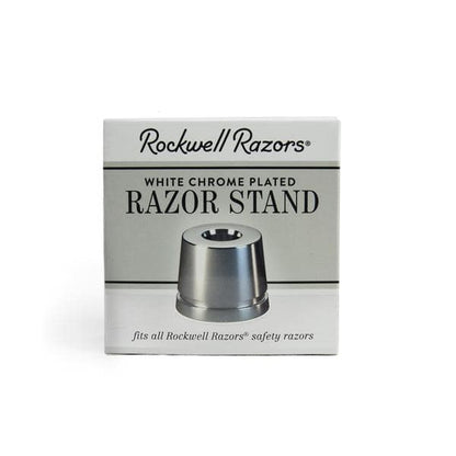 Rockwell Inkwell Razor Stand - White Chrome by Rockwell - Razor & Brush Stands (View 4)