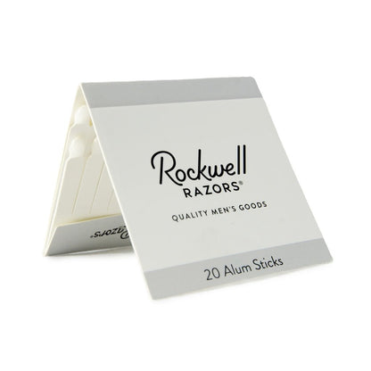 Rockwell Razors Alum Matchsticks (Pack of 20 Matches) by Rockwell - Alums & Styptics