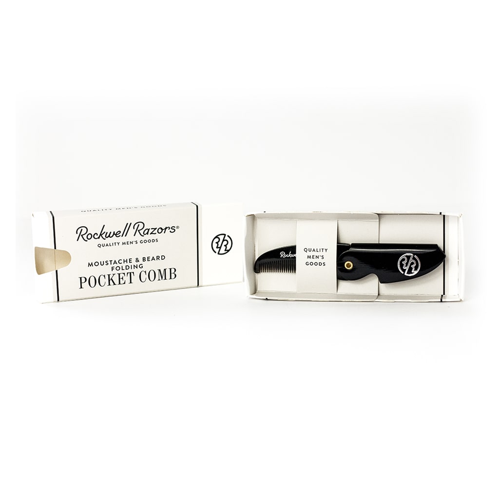 Rockwell Folding Moustache Comb - Image 5