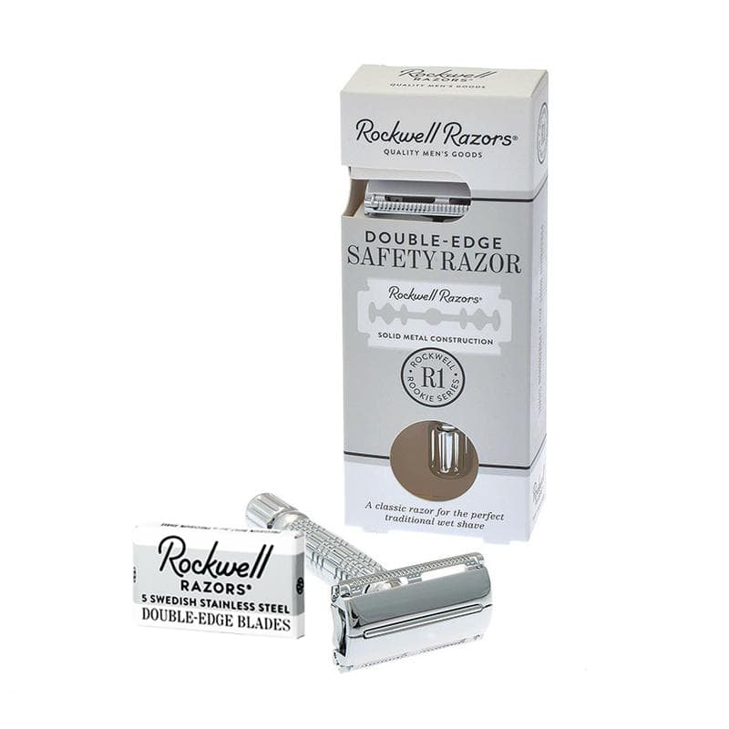 Rockwell R1 DE Safety Razor - White Chrome - Image 7