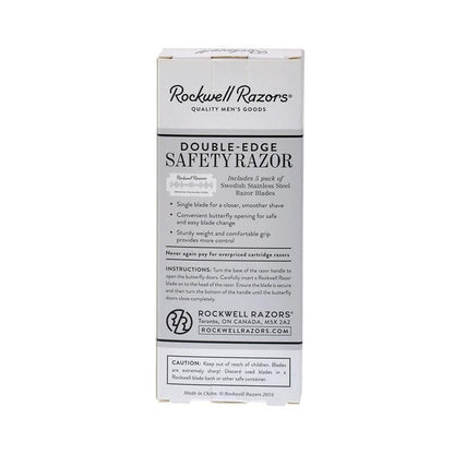 Rockwell R1 DE Safety Razor - Gunmetal by Rockwell - Double Edge Safety Razors (View 3)