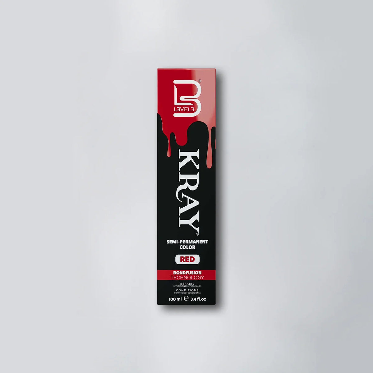 LV3 KRAY Semi-Permanent Color 100ML by L3VEL3 - Sustainable Living (View 3)