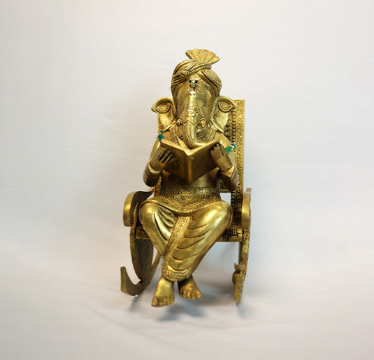 Brass Ganpati Ji - Image 4