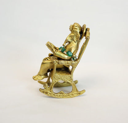 Brass Ganpati Ji by Siddhhi Arts - Idol (View 5)