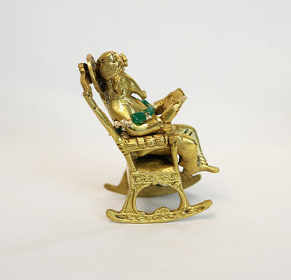 Brass Ganpati Ji by Siddhhi Arts - Idol (View 3)