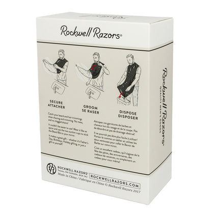Rockwell Razors Beard Bib and Manicure set Display Bundle by Rockwell - Retail Displays (View 3)