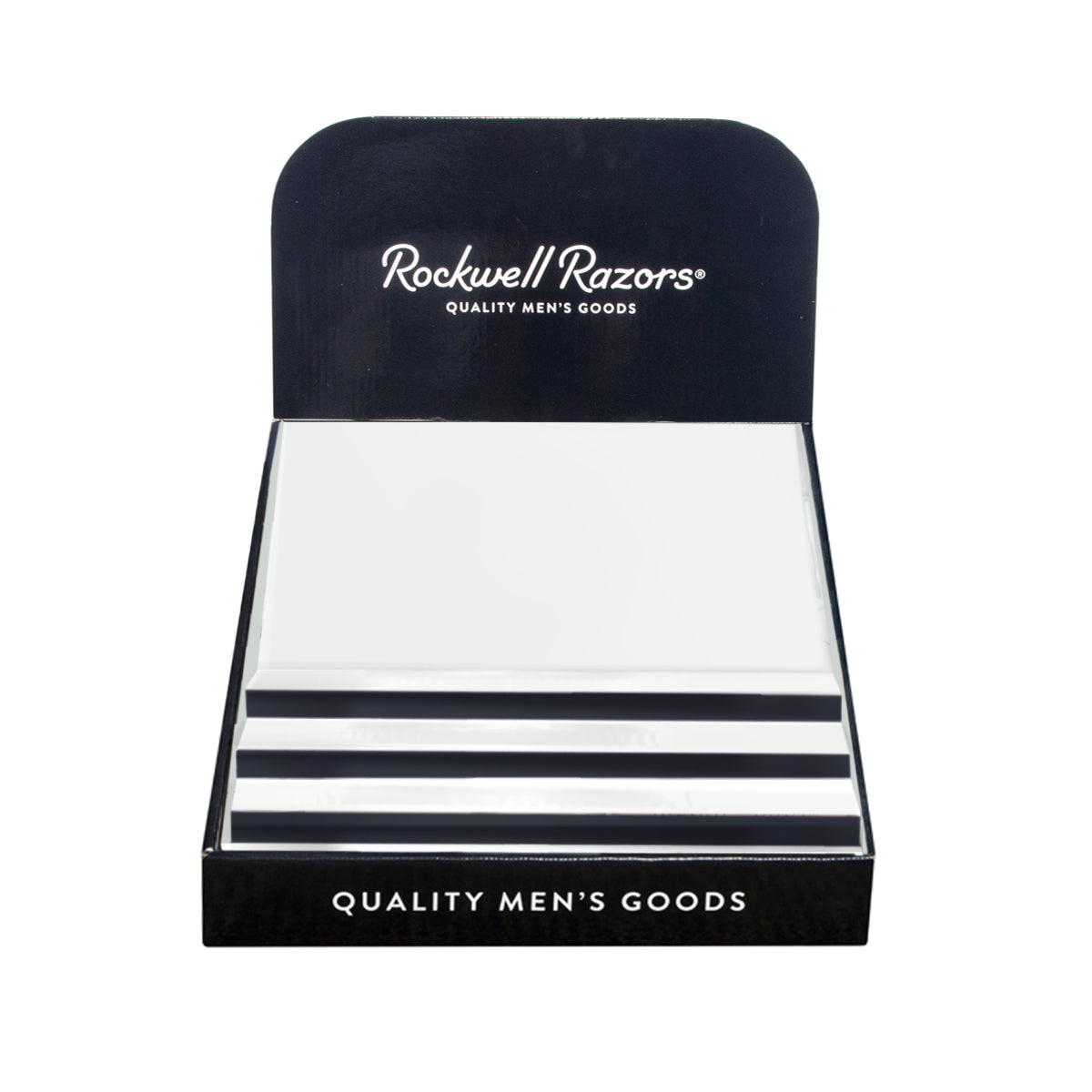 Rockwell Razors Empty Retail Cardboard Display (Build Your Own) - Eco-friendly - Sama Homes