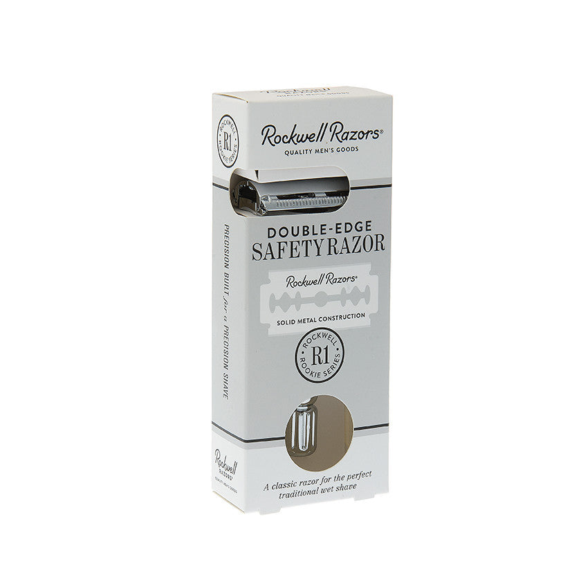 Rockwell R1 DE Safety Razor - White Chrome - Image 6