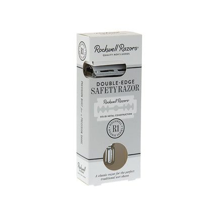 Rockwell R1 DE Safety Razor - White Chrome by Rockwell - Double Edge Safety Razors (View 6)