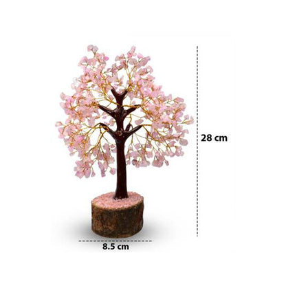 Natural Crystal Rose Quart Tree by SAMAHealing - Crystal Trees (View 2)