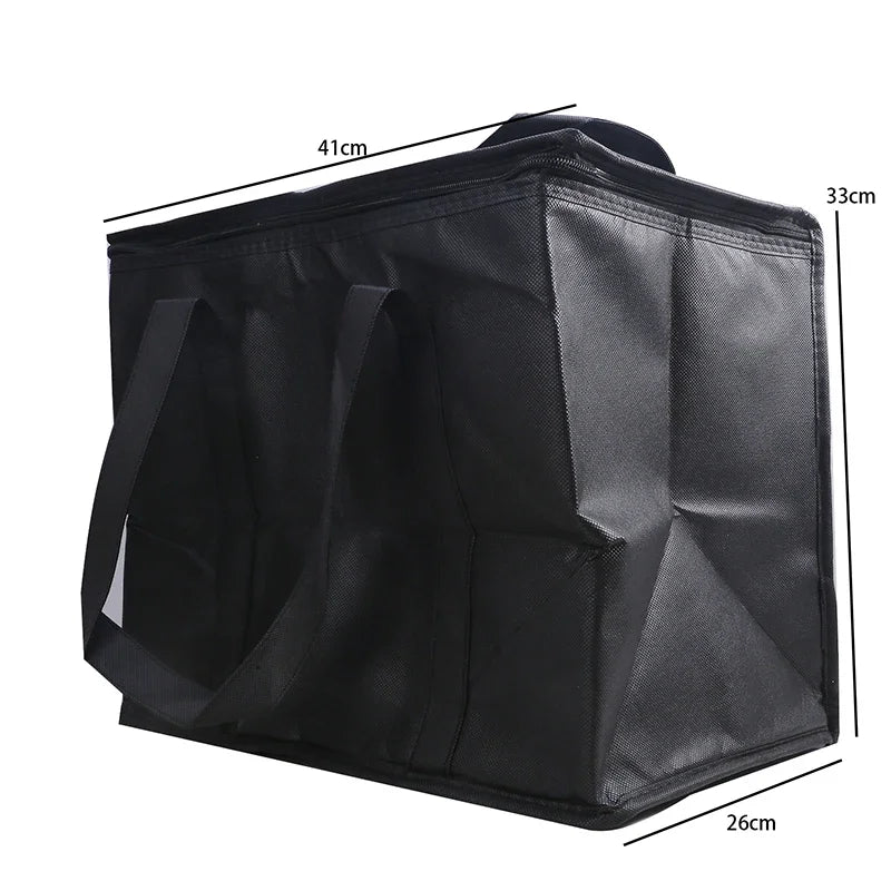 Waterproof Cooler Bag Picnic Insulated Lunch Box Foldable Ice Pack Portable Food Thermal Bag Drink Carrier Delivery Functional – Image 2 - Image 3