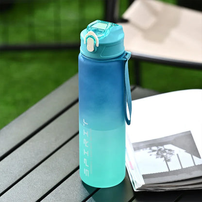 1PCS 800ML Large Capacity Sports Water Bottle Leak Proof Colorful Plastic Cup Drinking Outdoor Travel Portable Gym Fitness Jugs by Sama Homes - Sustainable Living (View 9)