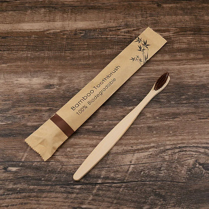 30pcs ECO Friendly Toothbrush Bamboo Toothbrushes Resuable Portable Adult Wooden Soft Tooth Brush For Home Travel Hotel by SAMA Homes - Sustainable Living (View 18)
