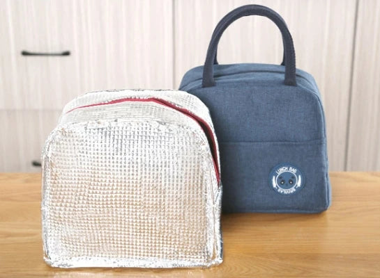 Bento bag large-capacity portable aluminum foil thickened insulated lunch box bag – Image 18