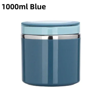 Stainless Steel Food Thermal Jar Vacuum Cup Soup Bowl Lunch Box with Handle Portable Sealed Bento Box Thermos Storage Containers – Image 18