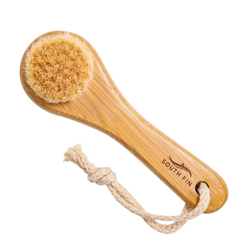 Premium Bamboo Facial Cleansing Brush – Soft Natural Horsehair for Deep Skin Cleaning & Massage - Image 10
