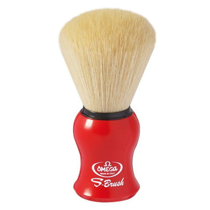 Omega S-Brush synthetic fiber shaving brush, ABS plastic handle. Assorted colors by Omega - Shaving Brushes (View 2)