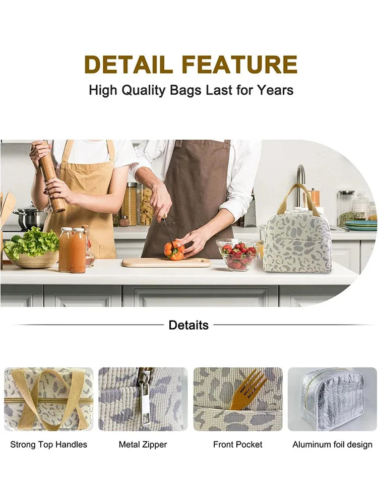 1 Pack of Ink Pattern Insulation Bag, Bento Bag, Lunch Box Bag, Outdoor Travel Ice Pack, Picnic Bag, Lunch Bag – Image 11