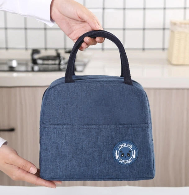 Bento bag large-capacity portable aluminum foil thickened insulated lunch box bag – Image 14 - Image 15