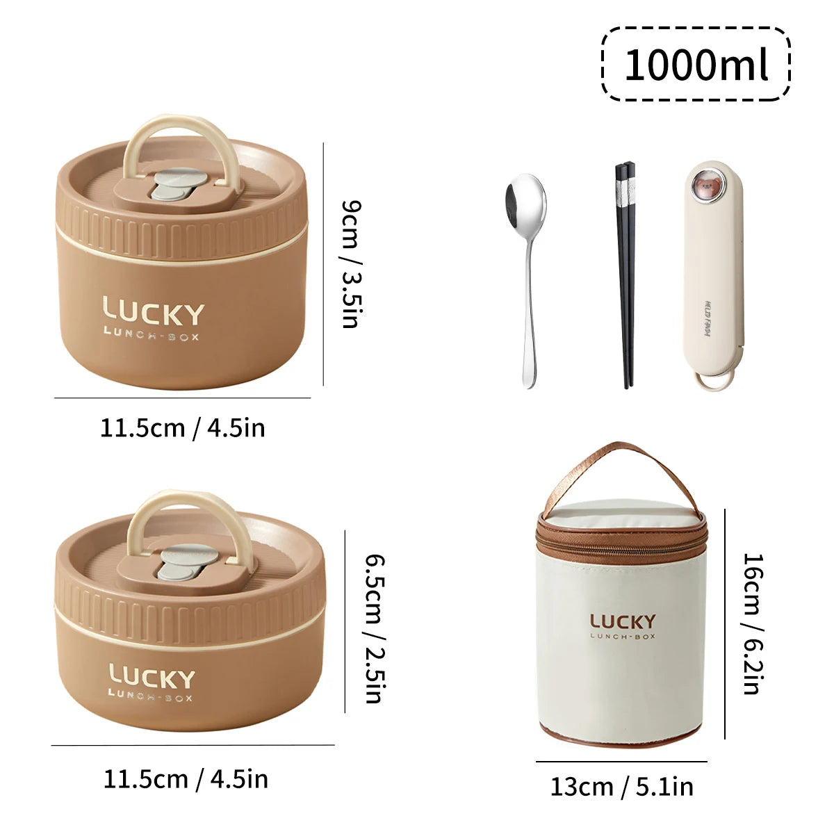 WORTHBUY Portable Sealed Thermal Lunch Box For Kids Stackable Microwave 304 Stainless Steel Bento Box Insulated Food Container – Image 42