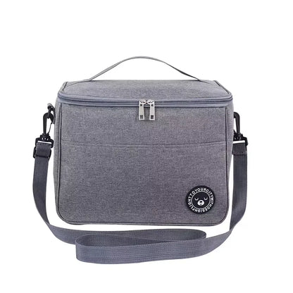 Portable Lunch Bag Food Thermal Box Waterproof Office Cooler Lunchbox With Shoulder Strap Insulated Case – Sama Homes