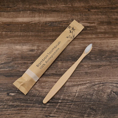 30pcs ECO Friendly Toothbrush Bamboo Toothbrushes Resuable Portable Adult Wooden Soft Tooth Brush For Home Travel Hotel by SAMA Homes - Sustainable Living (View 12)