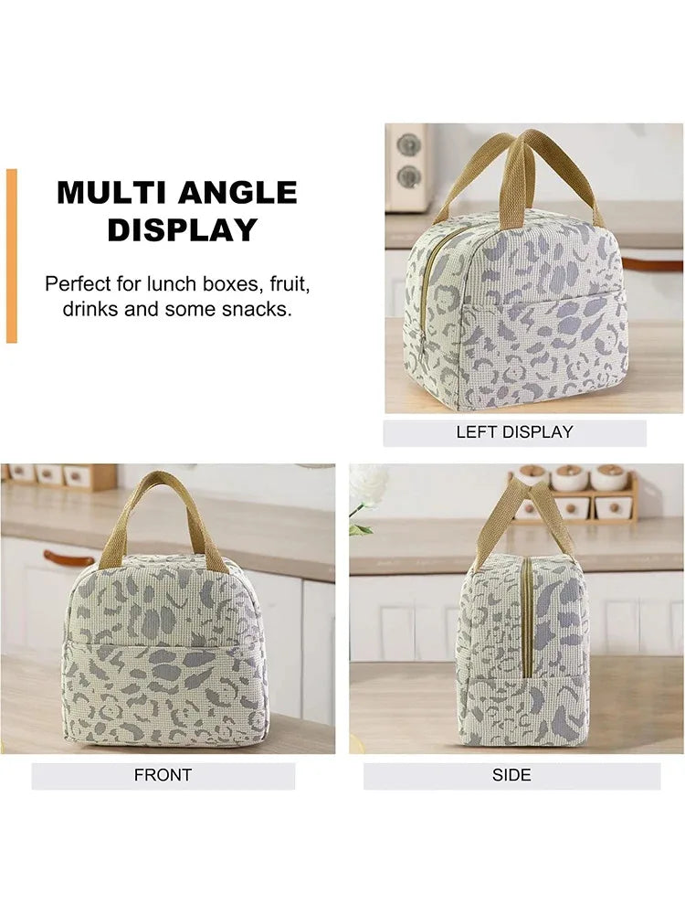 1 Pack of Ink Pattern Insulation Bag, Bento Bag, Lunch Box Bag, Outdoor Travel Ice Pack, Picnic Bag, Lunch Bag – Image 12 - Image 13