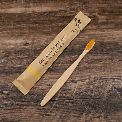 30pcs ECO Friendly Toothbrush Bamboo Toothbrushes Resuable Portable Adult Wooden Soft Tooth Brush For Home Travel Hotel by SAMA Homes - Sustainable Living (View 17)