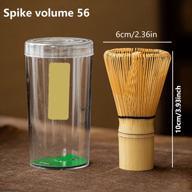 Premium Japanese Matcha Tea Set Bamboo Whisk – Green Tea Mixing & Kitchen Accessory