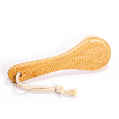 Premium Bamboo Facial Cleansing Brush – Soft Natural Horsehair for Deep Skin Cleaning & Massage by SAMA Homes - Sustainable Living (View 11)