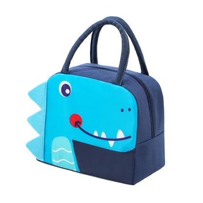 3D Three-Dimensional Bento Bag Cute Cartoon Bento Bag Lunch Bag Handbag Storage Insulation Bag Canvas Lunch Box Bag Ice Pack – Image 23
