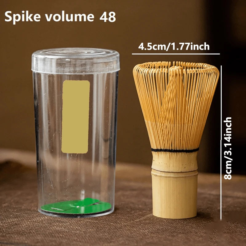 Premium Japanese Matcha Tea Set Bamboo Whisk – Green Tea Mixing & Kitchen Accessory - Image 5