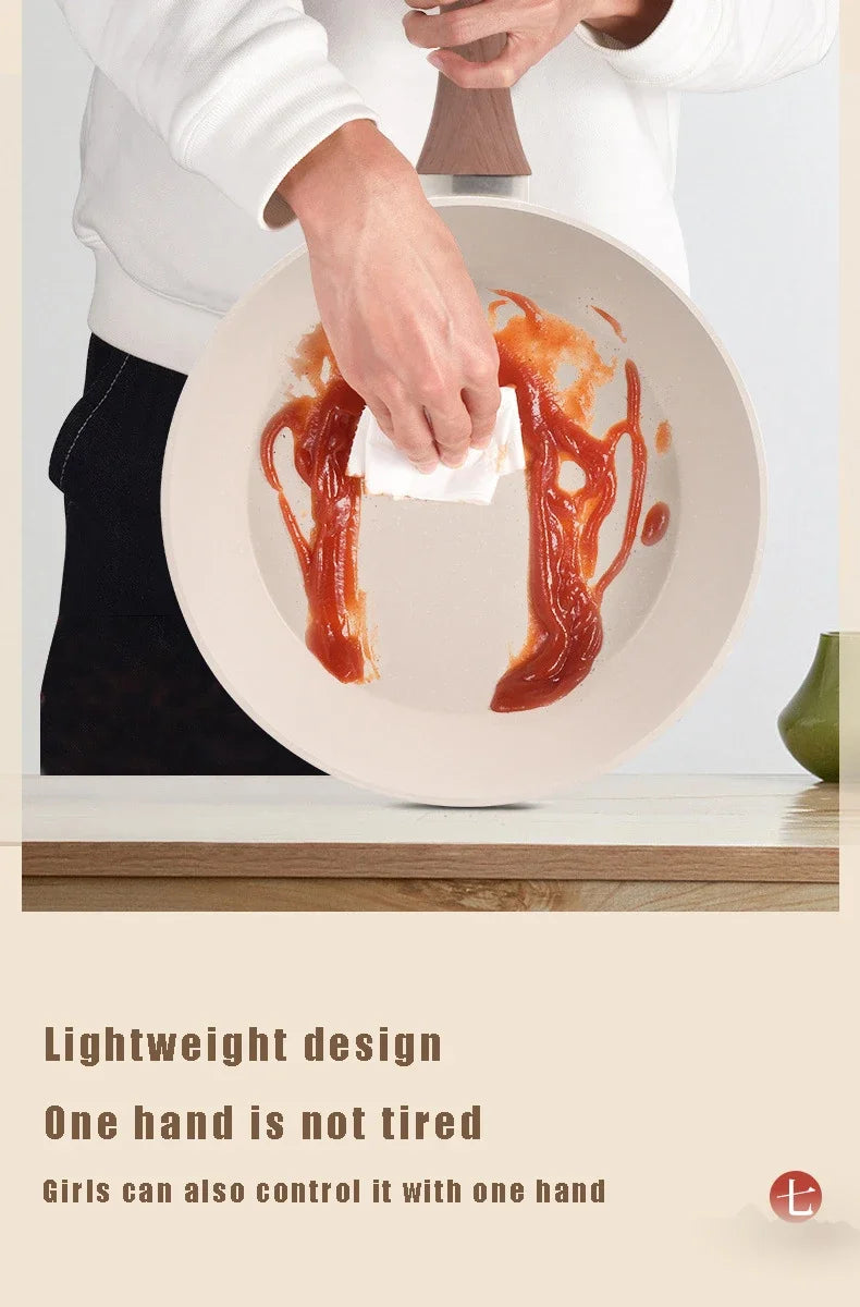 Non-Stick Pan Saucepan Frying Pan Wok Pan Home Steak Skillet Pancake Fried Induction Cooker Gas Stove Special Kitchen Cookware - Image 16