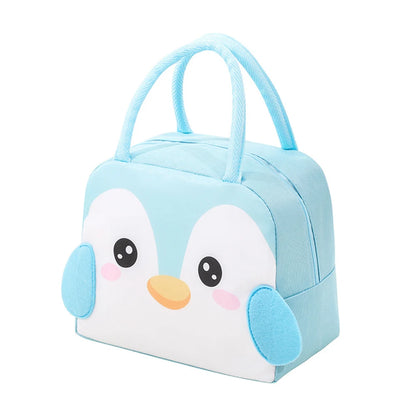 3D Three-Dimensional Bento Bag Cute Cartoon Bento Bag Lunch Bag Handbag Storage Insulation Bag Canvas Lunch Box Bag Ice Pack – Image 25