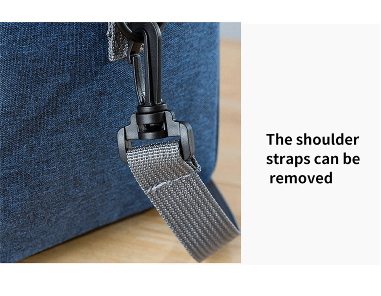 Portable Lunch Bag Food Thermal Box Waterproof Office Cooler Lunchbox With Shoulder Strap Insulated Case – Image 15