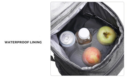 18L Portable Thermal Lunch Bag Food Box Durable Waterproof Cooler Ice Insulated Case Camping Oxford Dinner Backpacks Icebox – Image 12