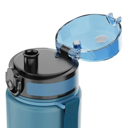 500ML/650ML/1000ML Large Capacity Sports Bottle Motivational Leak Proof Portable Reusable Plastic Cups Outdoor Travel Gym Jugs by Sama Homes - Sustainable Living (View 7)