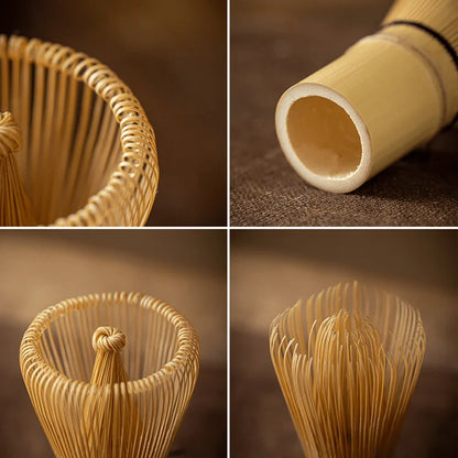 Premium Japanese Matcha Tea Set Bamboo Whisk – Green Tea Mixing & Kitchen Accessory by SAMA Homes - Sustainable Living (View 4)