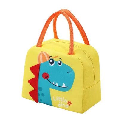 Tote Lunch Box Bag Cartoon 3D Three-Dimensional Insulation Student Lunch Bag Thickened Aluminum Foil Insulation – Image 7