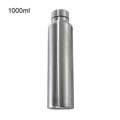 High Quality 1000ml Stainless Steel Sport Water Bottle Single-layer Rugged Water Cup Metal Flask Drinkware Camping Sports Gym by Sama Homes - Sustainable Living (View 5)