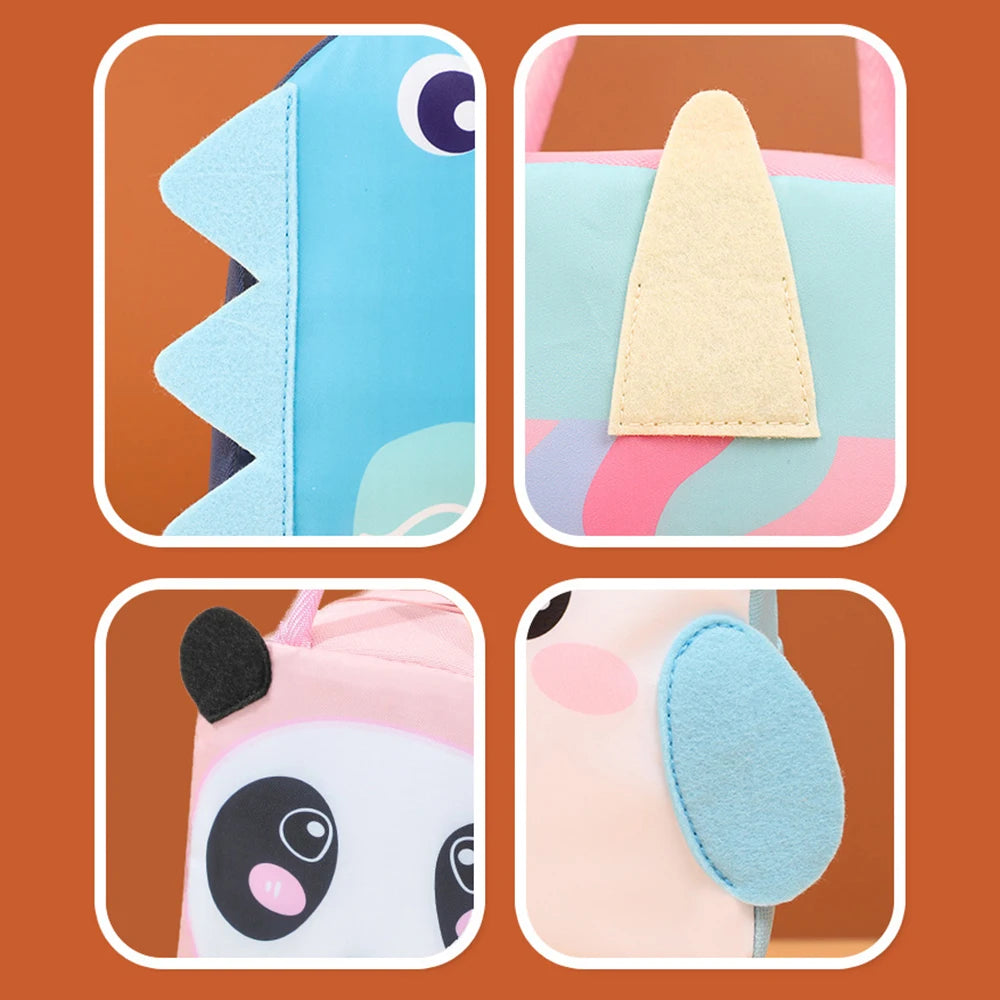 3D Three-Dimensional Bento Bag Cute Cartoon Bento Bag Lunch Bag Handbag Storage Insulation Bag Canvas Lunch Box Bag Ice Pack – Image 5