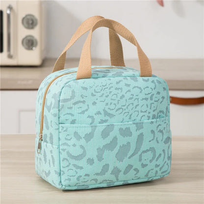 1 Pack of Ink Pattern Insulation Bag, Bento Bag, Lunch Box Bag, Outdoor Travel Ice Pack, Picnic Bag, Lunch Bag – Image 17