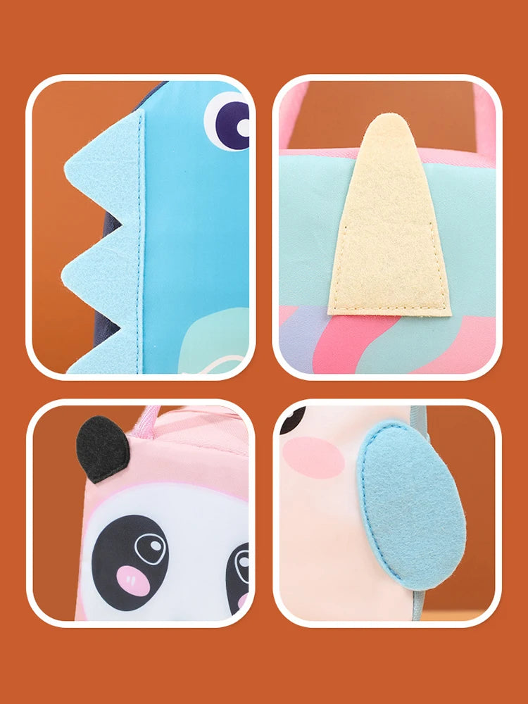 3D Three-Dimensional Bento Bag Cute Cartoon Bento Bag Lunch Bag Handbag Storage Insulation Bag Canvas Lunch Box Bag Ice Pack – Image 15