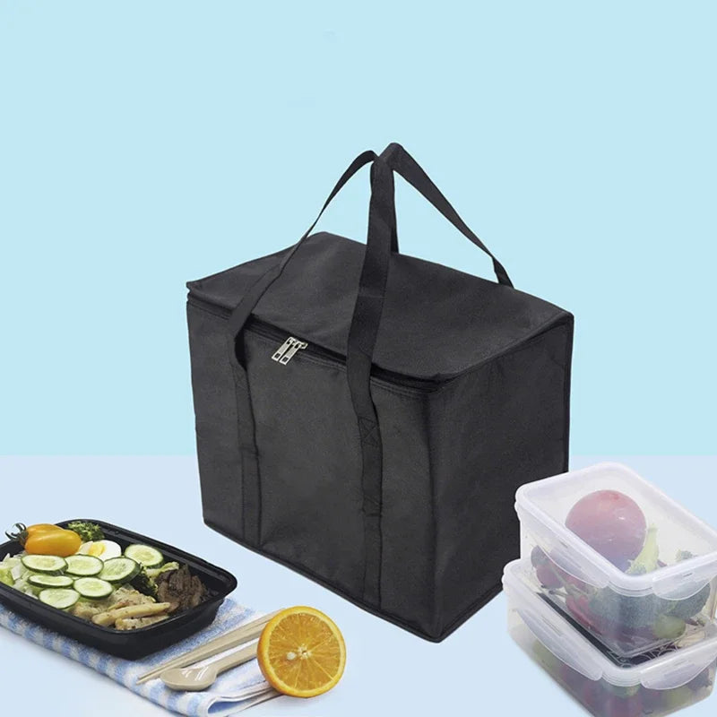 Waterproof Cooler Bag Picnic Insulated Lunch Box Foldable Ice Pack Portable Food Thermal Bag Drink Carrier Delivery Functional – Image 3